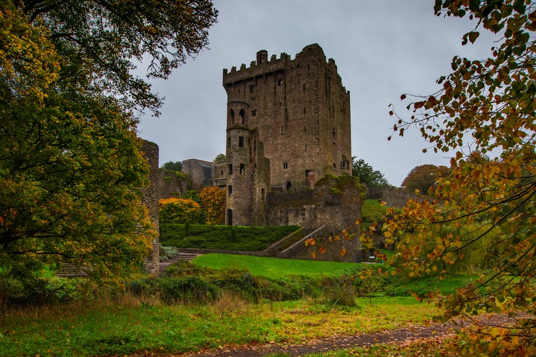 Blarney Castle autumn leaves, Ireland