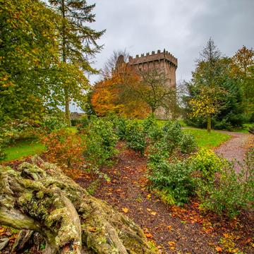 Blarney Castle from the garden, Ireland