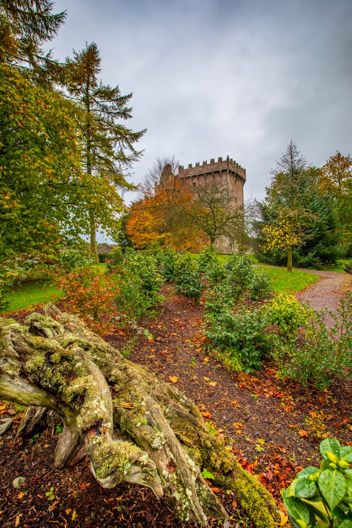 Blarney Castle from the garden, Ireland