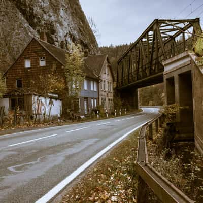 Bridge near Rübeland, Harz, Germany