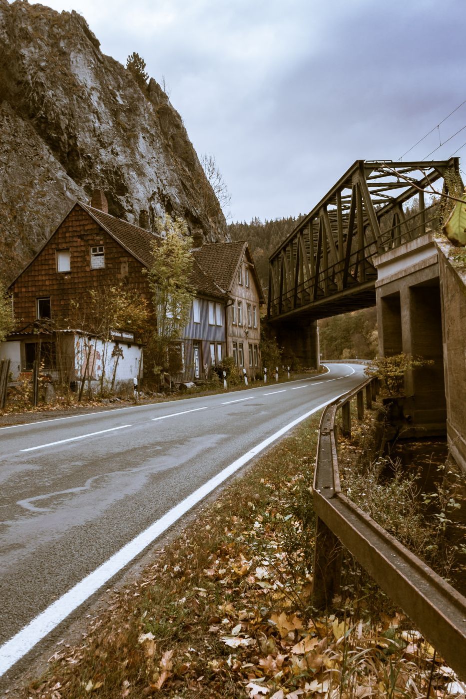 Bridge near Rübeland, Harz, Germany
