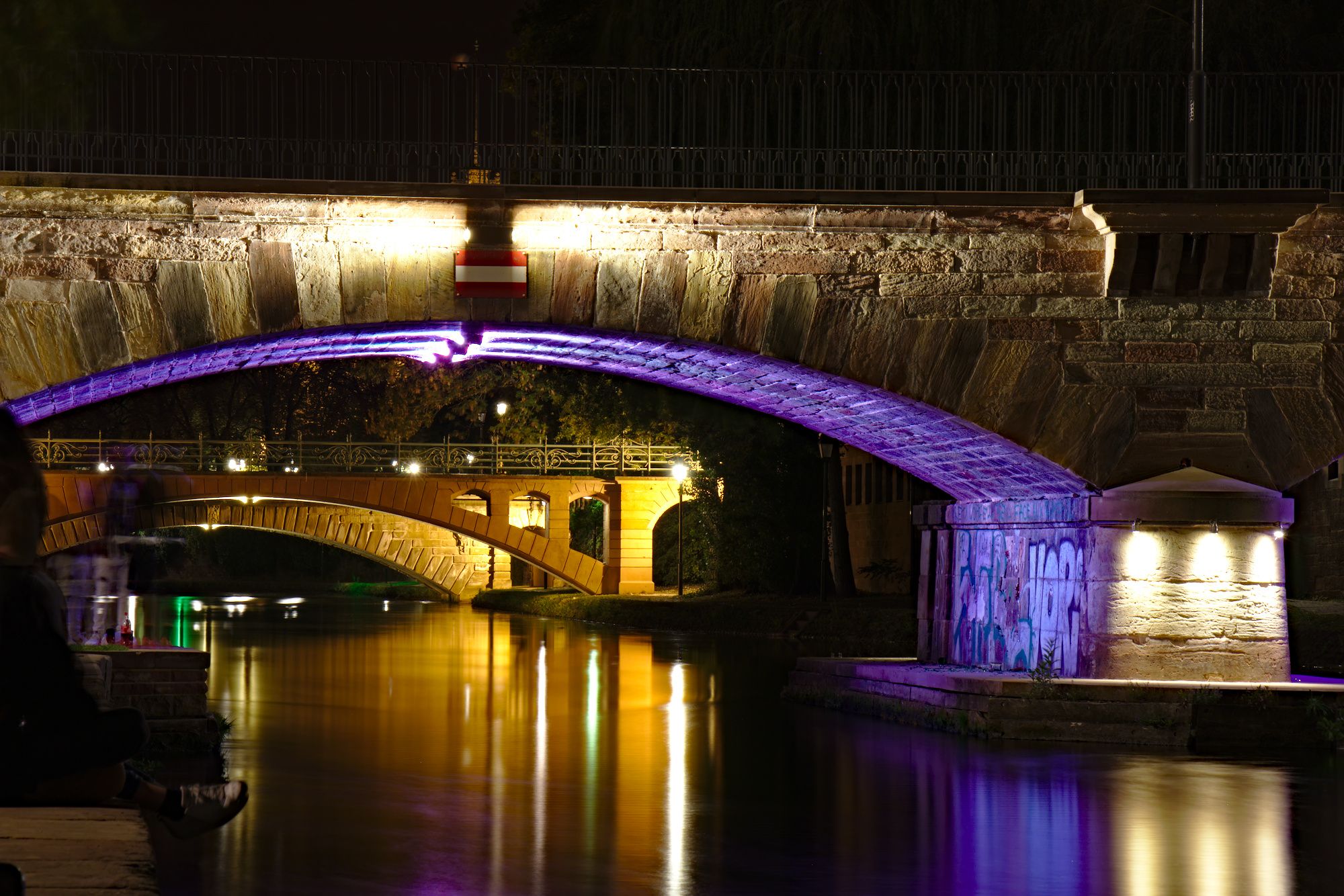 Bridges at Canal des Faux Remparts, France