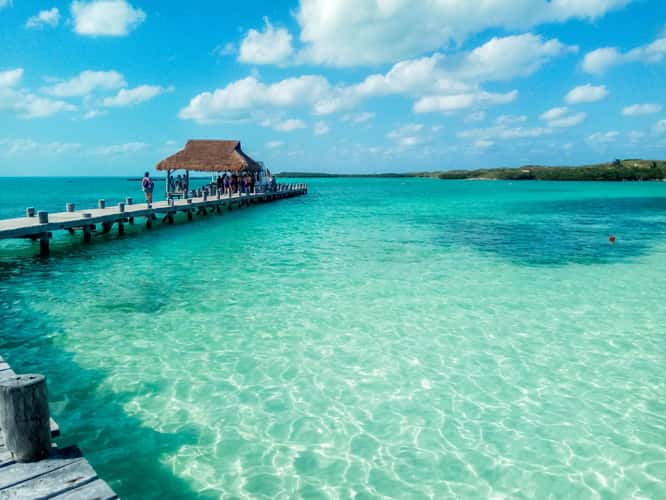 Caribbean pier