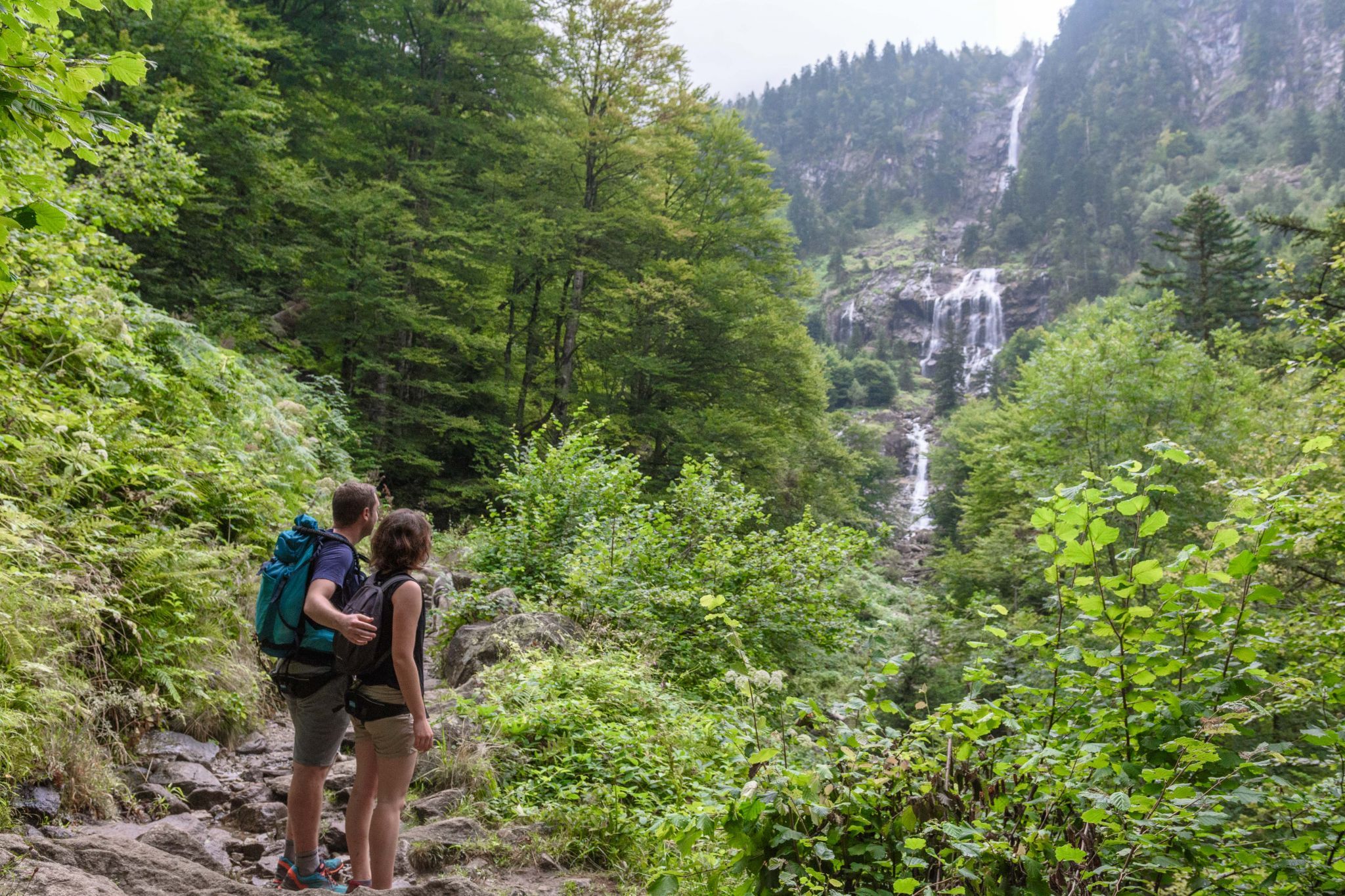 Cascade des Ars, France