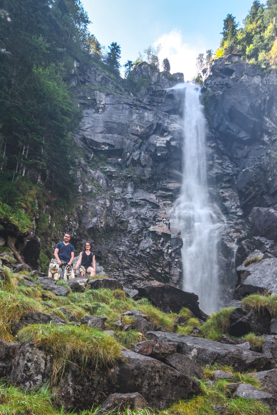 Cascade des Ars, France