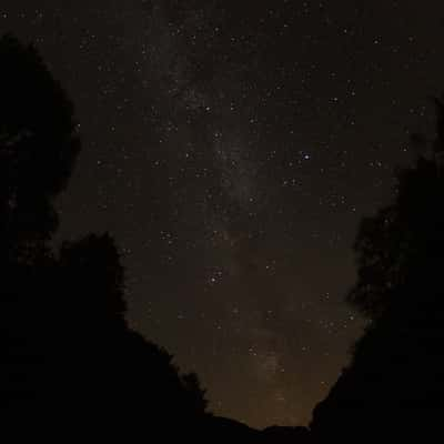 Dark Sky near 'Møn`s Klint', Denmark