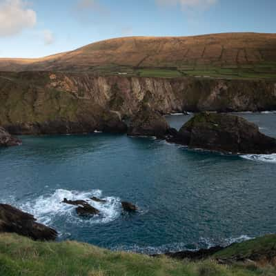 Dunquin Harbour sea stacks, Ireland