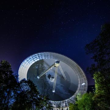 Radiotelescope Effelsberg, Germany