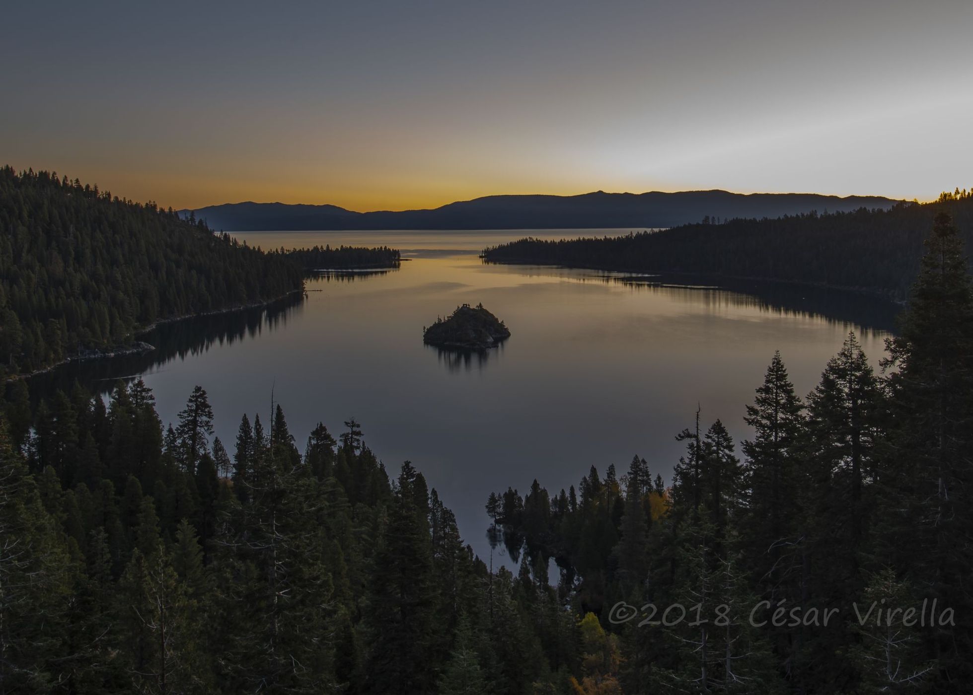 Emerald Bay Lookout, USA