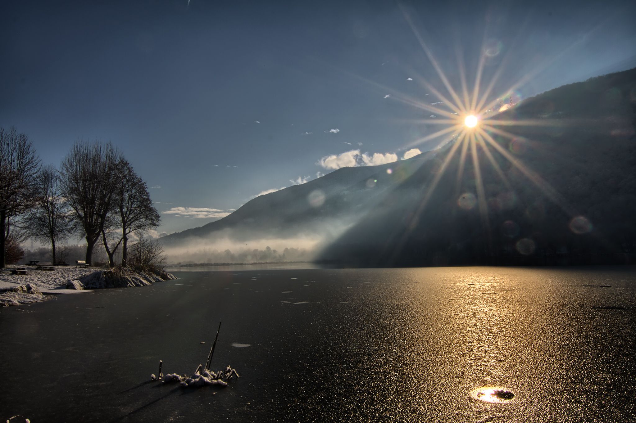 Endine Lake, Italy