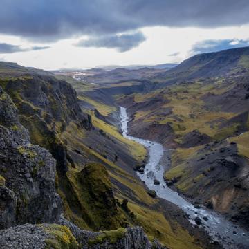 Fossa canyon, Iceland, Iceland