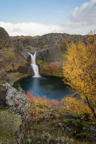 Gjain valley, Iceland
