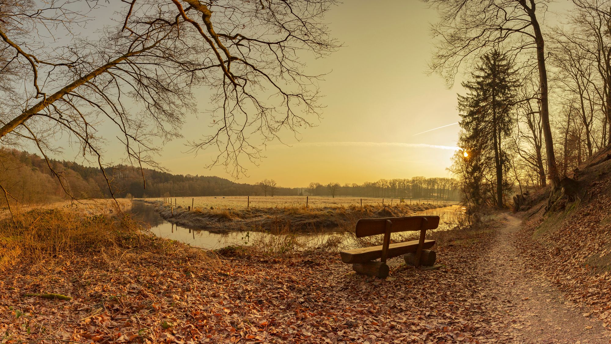 Golden sunrise, Germany