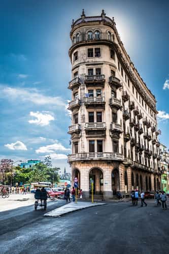Havana, Cuba Flatiron Building