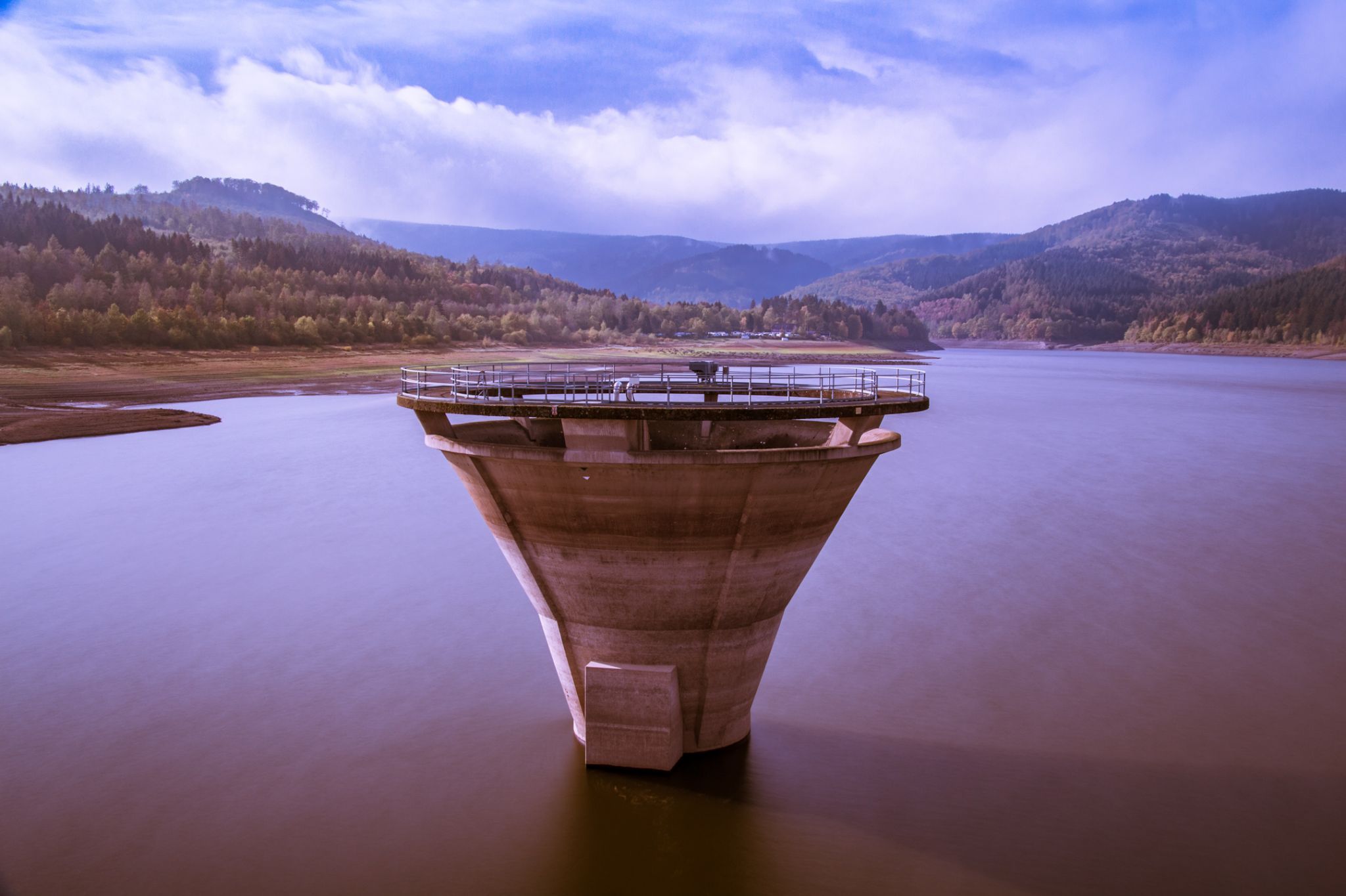 Innerstetalsperre near Langelsheim, Germany