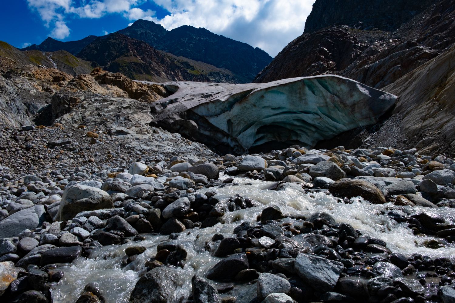 The Kaunertal Glacier, Tyrol, Austria