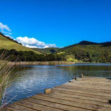Lake Wainamu, New Zealand