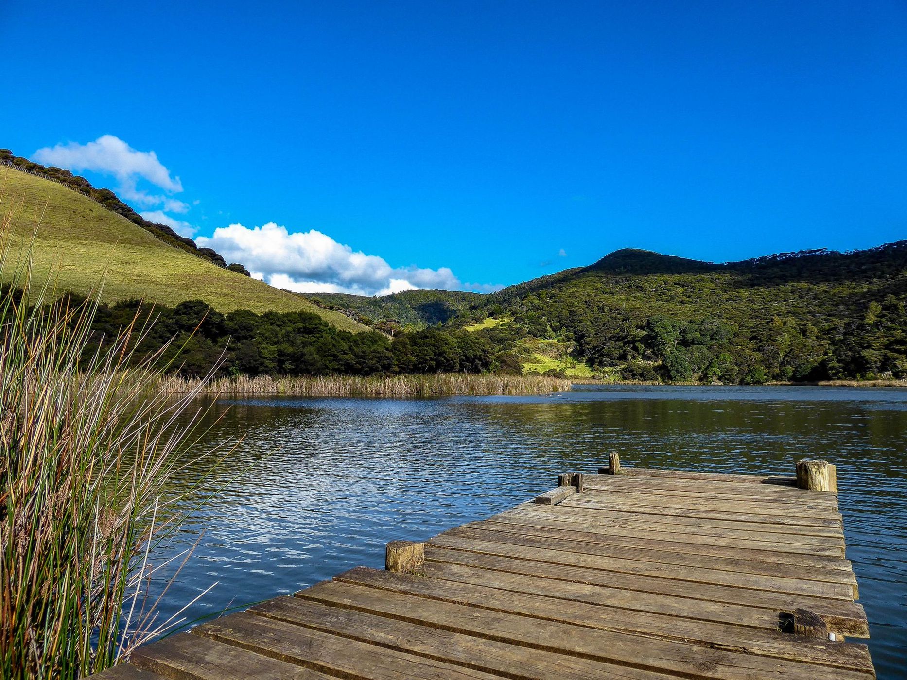 Lake Wainamu, New Zealand
