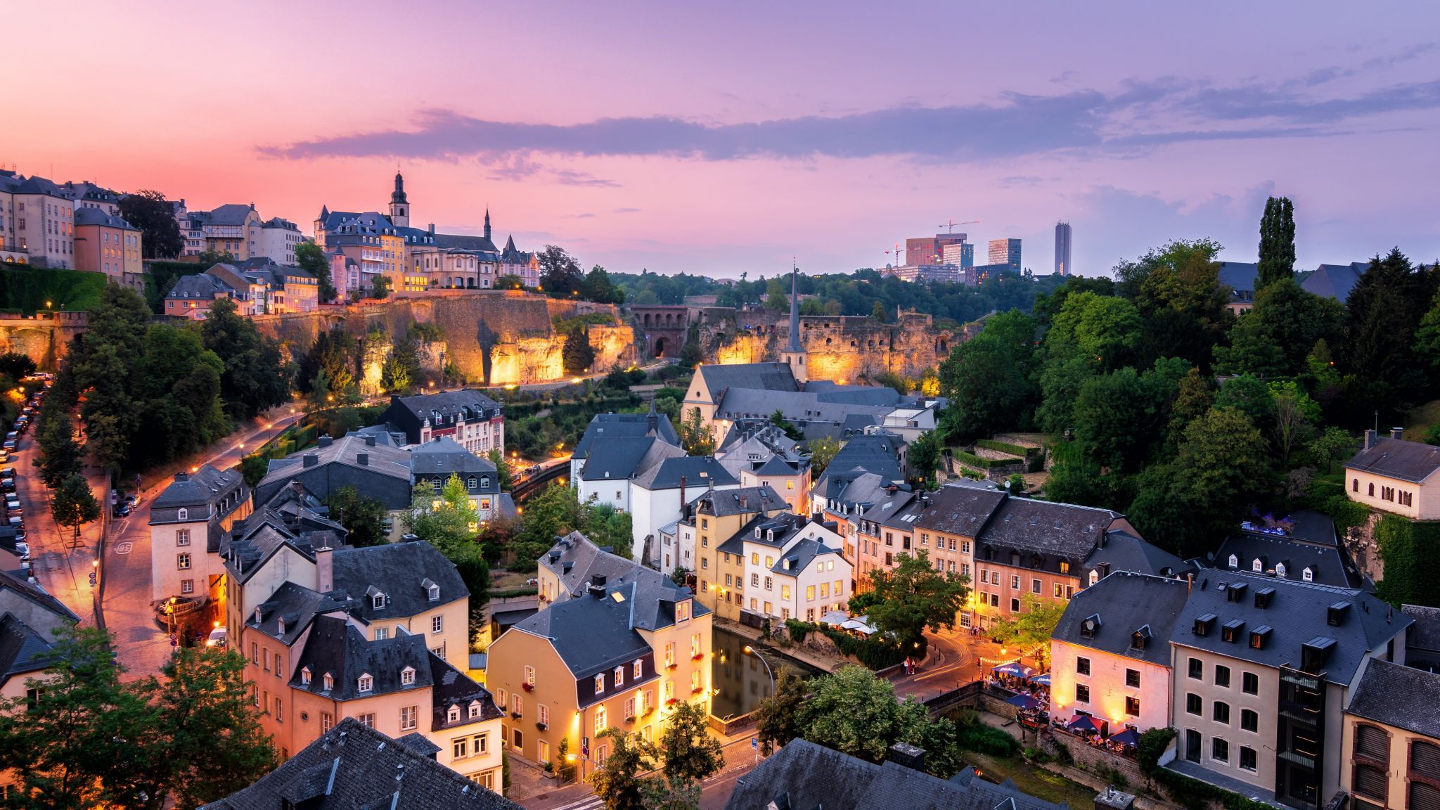 Le Chemin de la Corniche, Luxembourg City, Luxembourg
