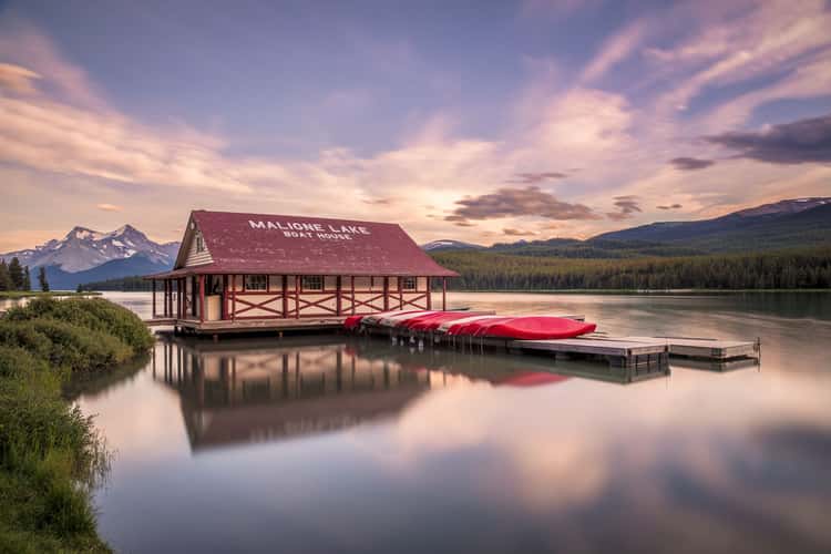 Maligne Boat House