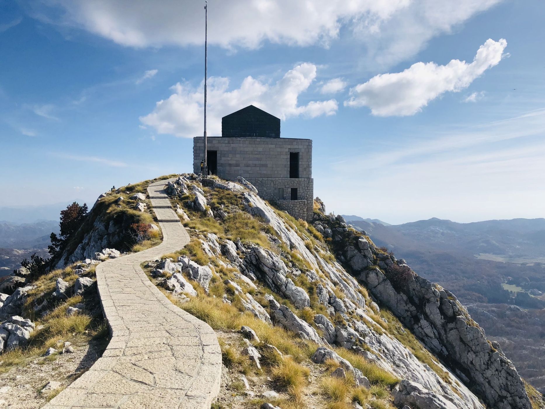 Mausoleum of Petar II Petrovic-Njegos, Lovcen NP, Montenegro