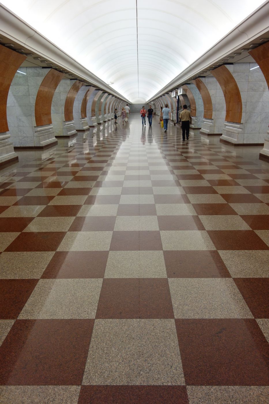 Metro station, Moscow, Russian Federation
