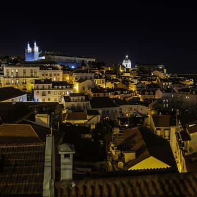 Miradouro de Santa Luzia, Lisbon, Portugal