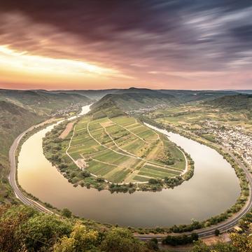 Moselle Bend at Bremm, Germany