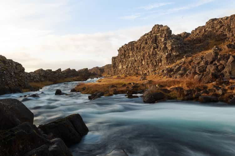 Öxararfoss Waterfall