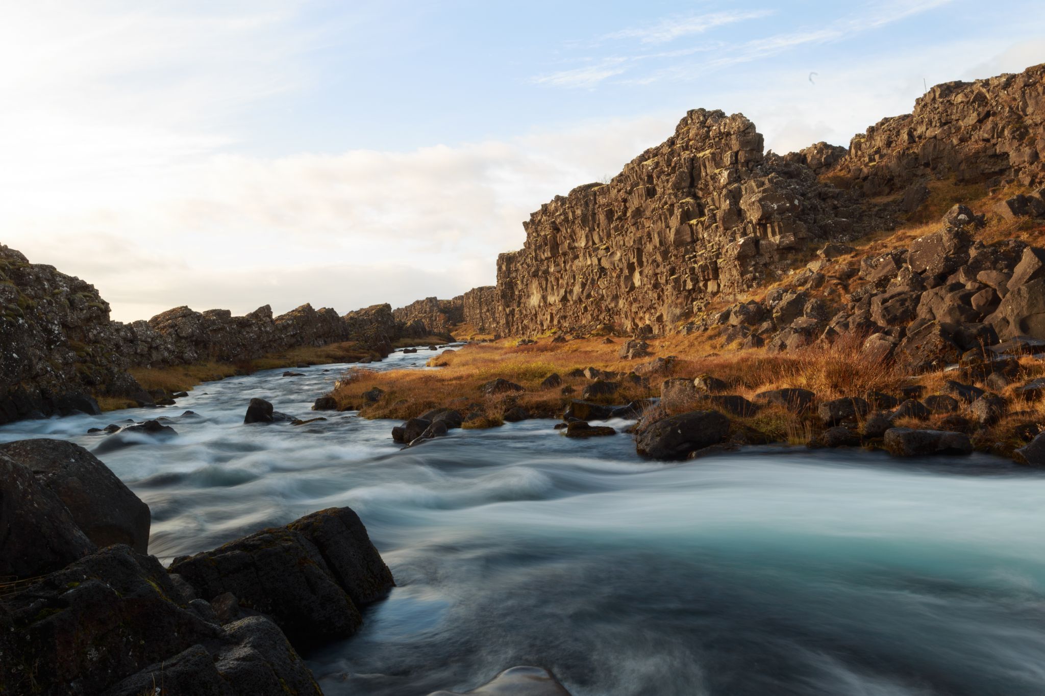 Öxararfoss Waterfall, Iceland