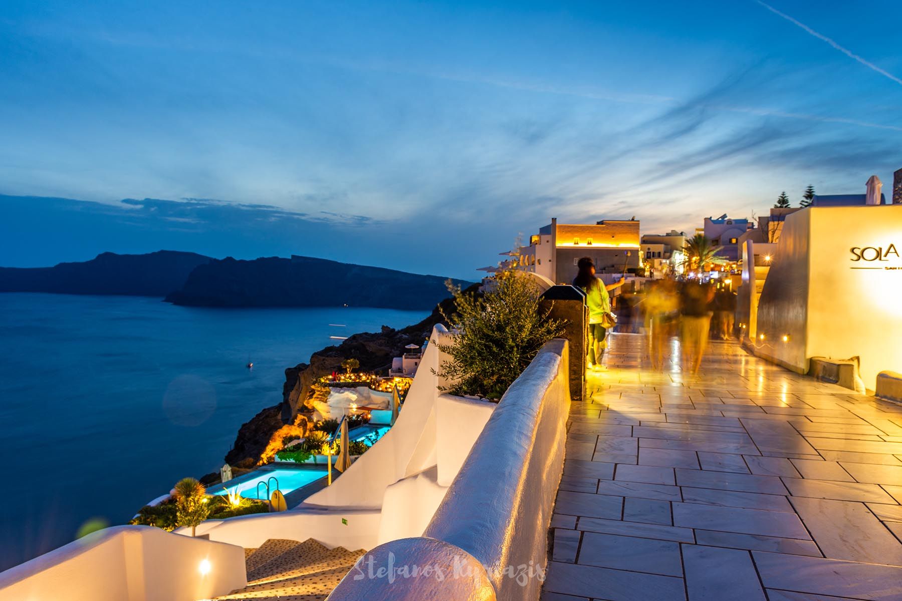 Oia's famous sunset, Greece