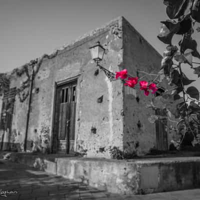 Old building Malfa Salina, Italy