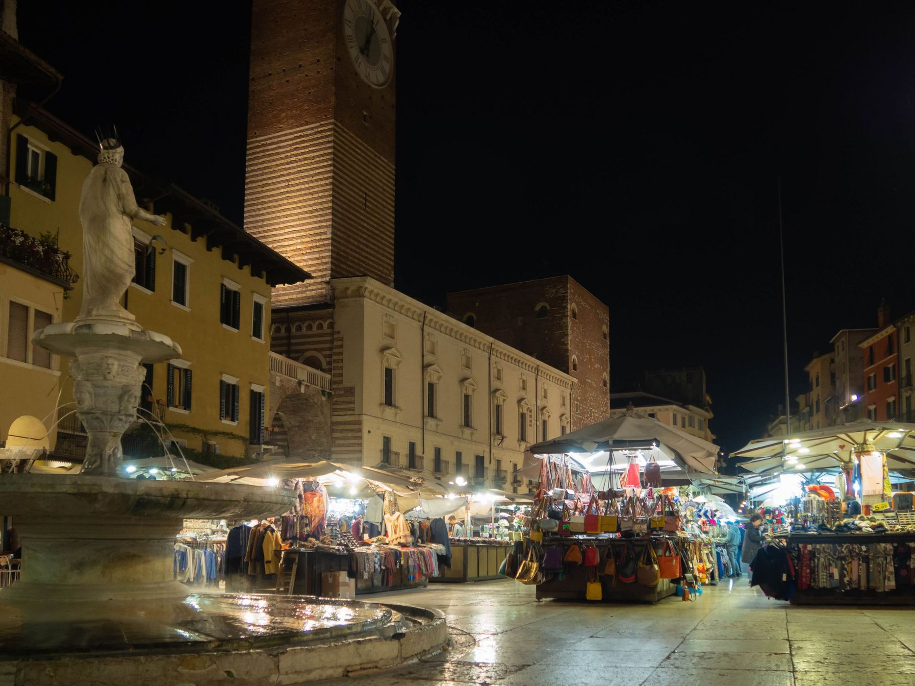 Piazza delle Erbe, Italy