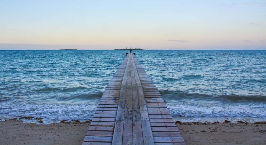 Pier in Noumea, New Caledonia