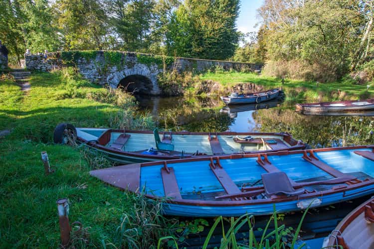 Pleasure Boats near Ross Castle Co Kerry