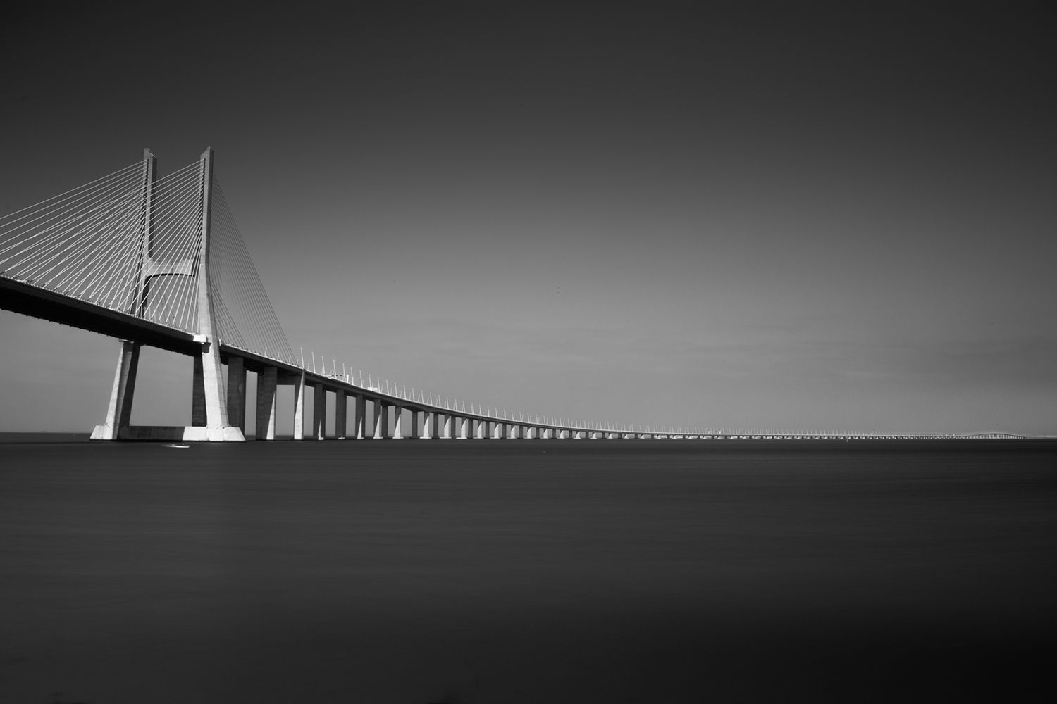 Vasco da Gama Bridge, Lisbon, Portugal