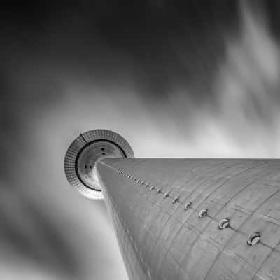 Rheinturm (Rhine Tower), Düsseldorf, Germany