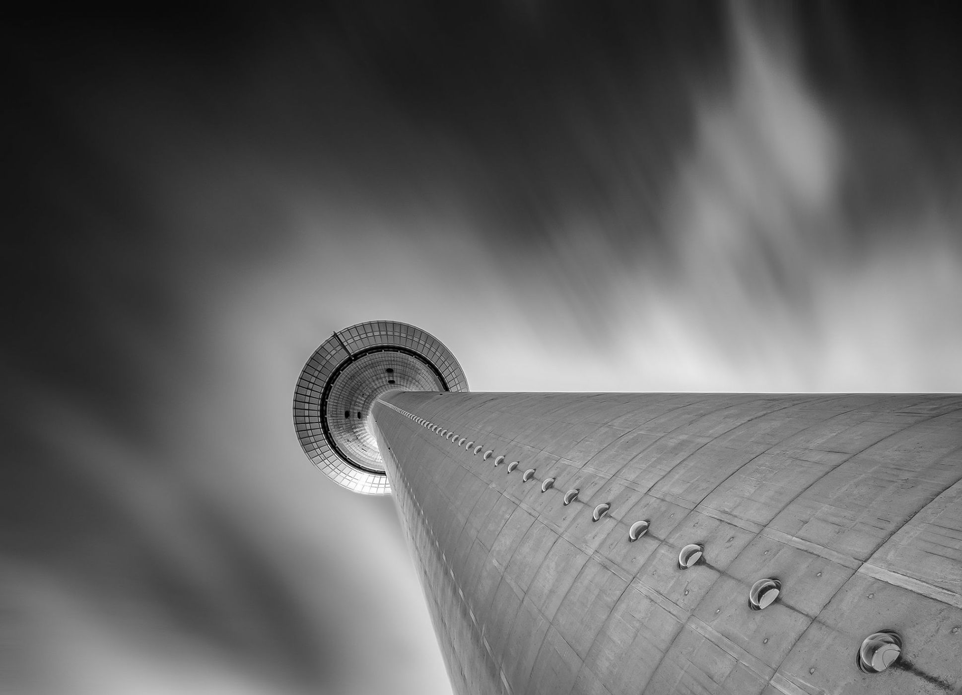 Rheinturm (Rhine Tower), Düsseldorf, Germany