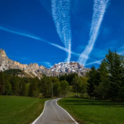 Road to the Dolomites Cortina, Italy