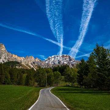 Road to the Dolomites Cortina, Italy