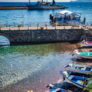 Santa Marina fishing boats to Sea Shepard Salina, Italy