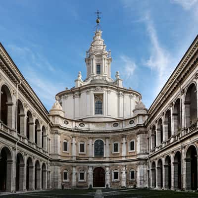 Sant’Ivo alla Sapienza, Rome, Italy