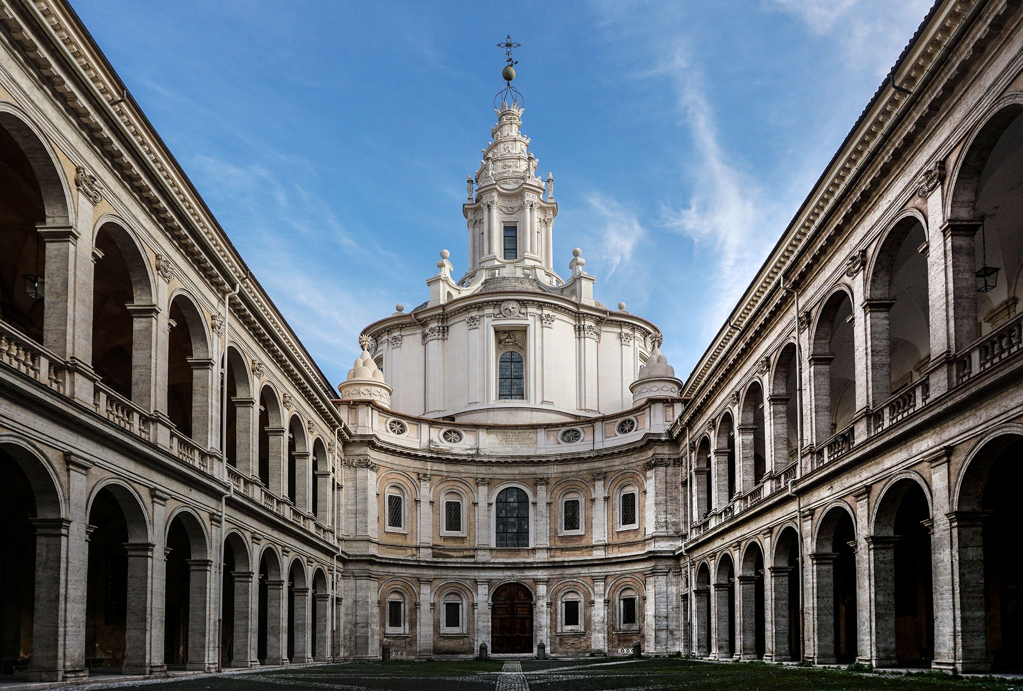 Sant’Ivo alla Sapienza, Rome, Italy