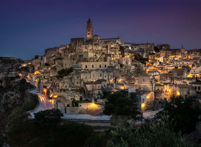 Matera from Chiesa di Sant'Agostino