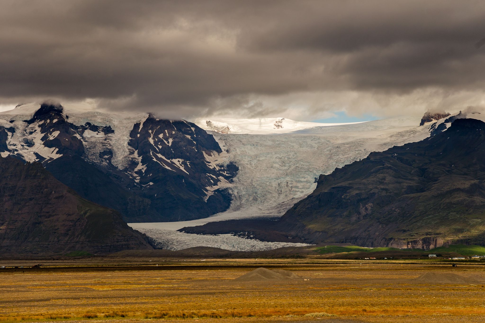 Skaftafell glacier, Iceland