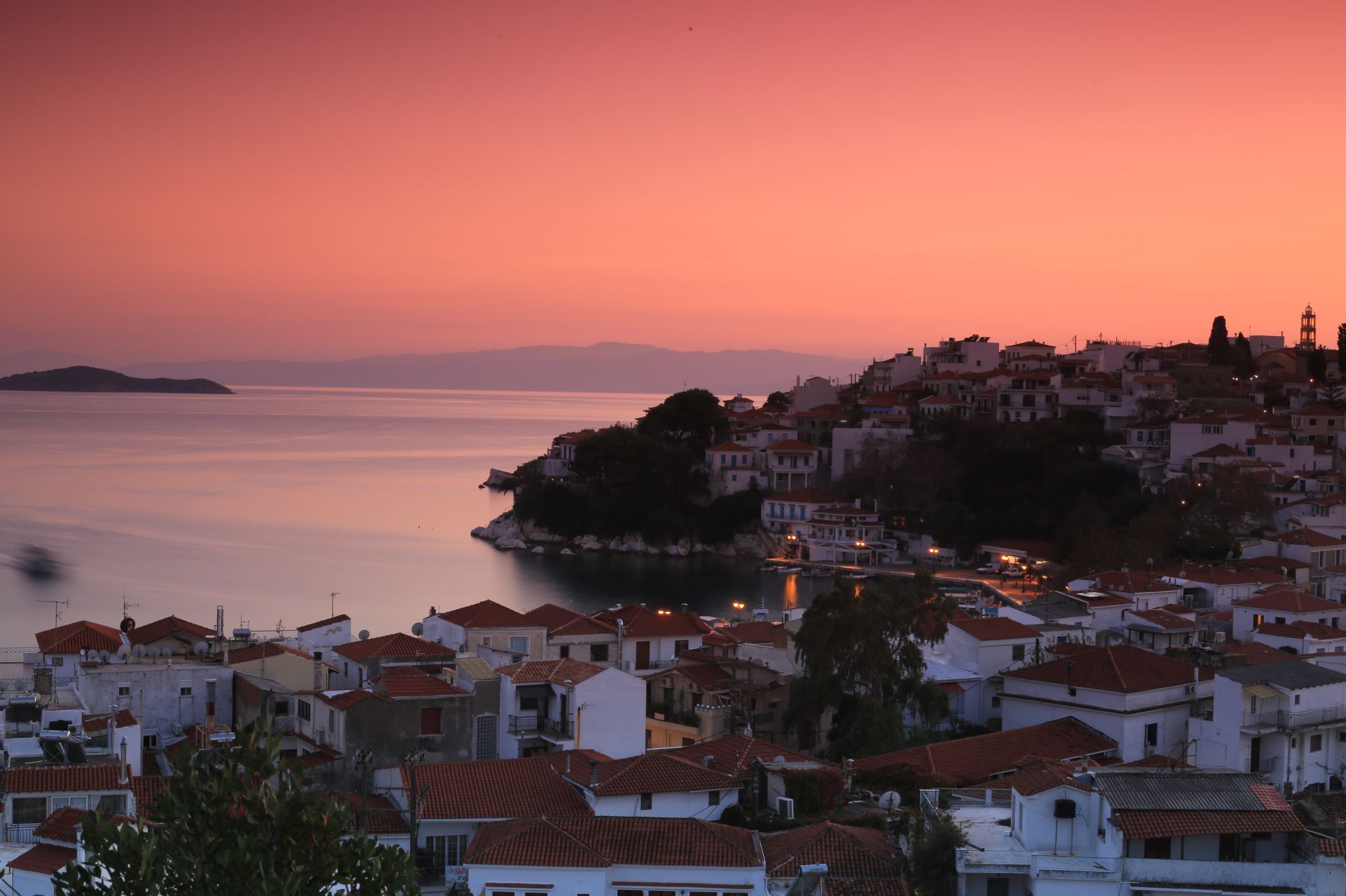 Skiathos Port / Town View, Greece