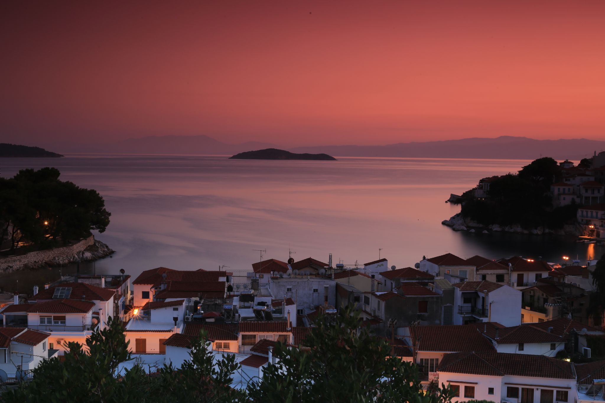Skiathos Port / Town View, Greece