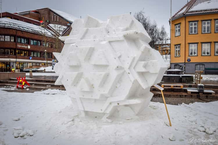 snow sculptures