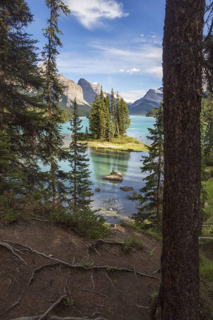 Spirit Island Jasper National Park Canada 3700