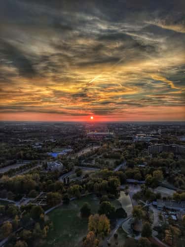 Sunset in Dortmund